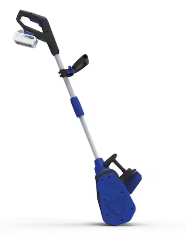 Restored Snow Joe 24V-SS13.5-XR-SJB | IONMAX Cordless Snow Shovel Kit | 24-Volt* | 13.5 Inch | W/ 5.0-Ah Battery and Charger | Directional Control (Refurbished) - Image 4