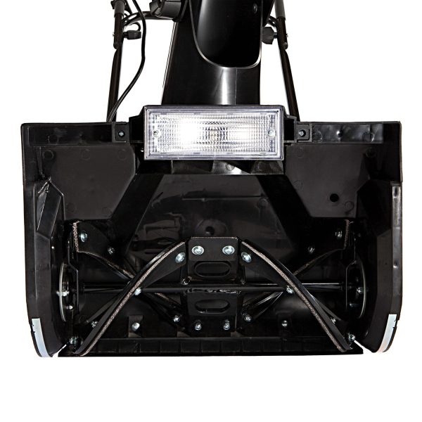 Restored Snow Joe SJ623E 18-Inch 15-Amp Electric Single Stage Snow Thrower w/Headlights, Blue Clearing Width, Motor (Refurbished) - Image 3