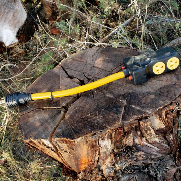 Firman 1160 | Heavy Duty Short Generator Power Cord | L14-30P to (4) 5-20R (Opened Box) - Image 3