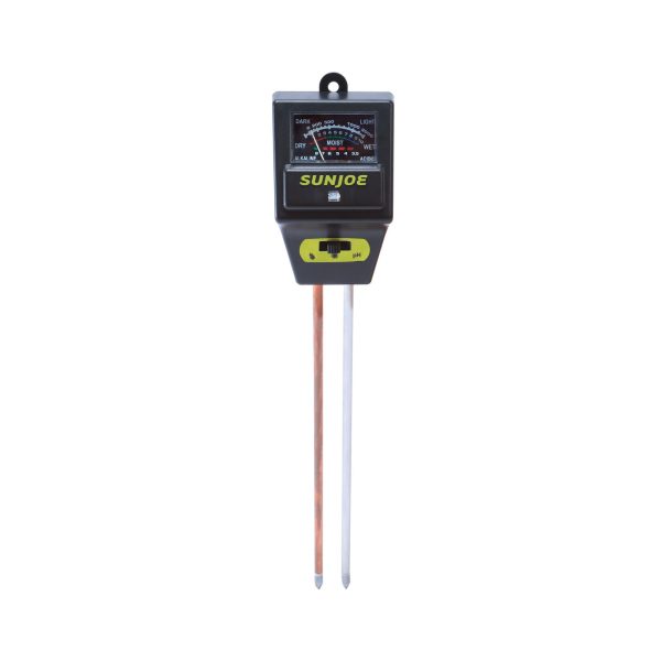 Restored Sun Joe 3-In-1 Soil Meter with Moisture, PH and Light Meter for Indoor/Outdoor Gardens (Refurbished) - Image 2
