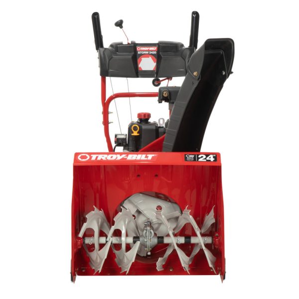 Troy-Bilt Storm 2425 | 24 in. | 208 cc Self Propelled Two-Stage Gas Snow Blower | Electric Start - Image 2