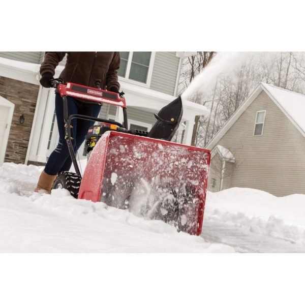 Craftsman 24" 208cc Electric Start Two-Stage Snow Blower - Image 7
