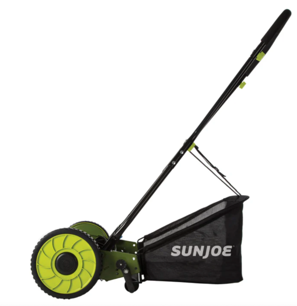 Restored Sun Joe MJ500M | In-Store Exclusive | Manual Reel Mower w/ Grass Catcher | 16 inch (Refurbished) - Image 5