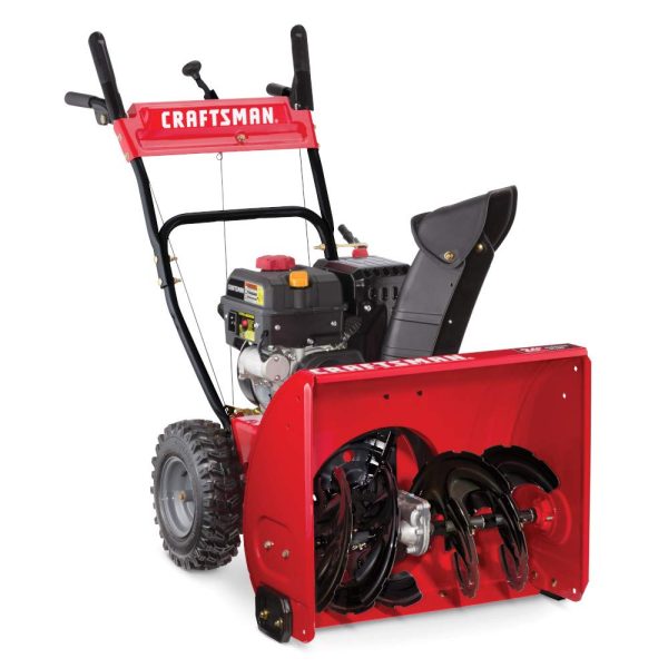 Craftsman 24" 208cc Electric Start Two-Stage Snow Blower - Image 2