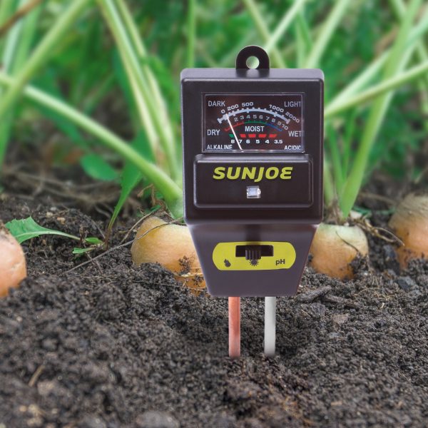 Restored Sun Joe 3-In-1 Soil Meter with Moisture, PH and Light Meter for Indoor/Outdoor Gardens (Refurbished) - Image 5