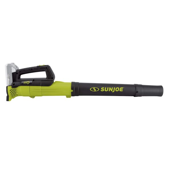 Restored Sun Joe 24V-TB-LTE 24-Volt iON Cordless Compact Turbine Jet Blower, Kit (w/ 2.0-Ah Battery + Quick Charger) (Remanufactured) - Image 5