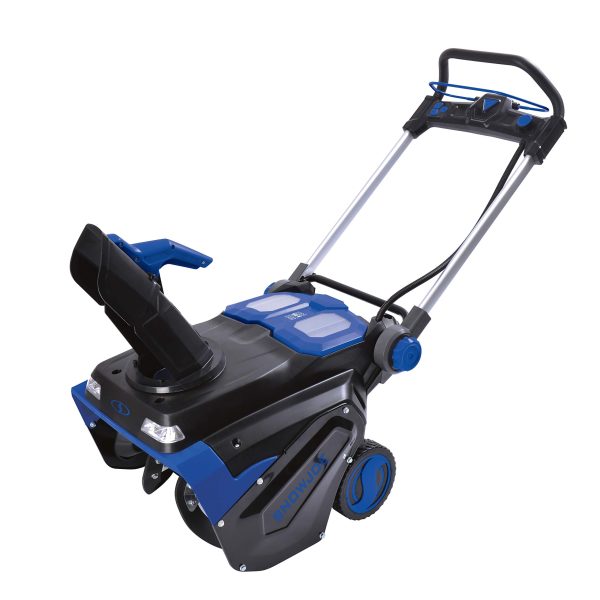 Restored Snow Joe iON100V-21SB | 100V Cordless Variable Speed Single Stage Snowblower Kit | 21-Inch | W/ 5.0-Ah Battery and Charger (Refurbished) - Image 4