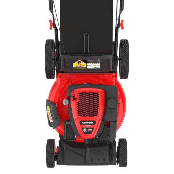 Restored Troy Bilt TB230C | 21in High-Wheel Self-Propelled Mower | Commercial 163cc Troy-Bilt Engine | 11" Rear Wheels | 3-in-1 Deck | Variable Speed FWD (Refurbished) - Image 2
