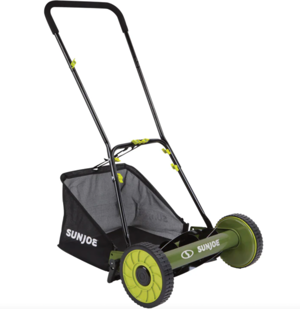 Restored Sun Joe MJ500M | In-Store Exclusive | Manual Reel Mower w/ Grass Catcher | 16 inch (Refurbished) - Image 4