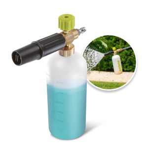 Restored Sun Joe SPX-FC34-PRO | Foam Cannon for SPX Series Electric Pressure Washers | 34 Oz | 1/4" Quick Connector | Adjustable Spray Nozzle | White (Refurbished)