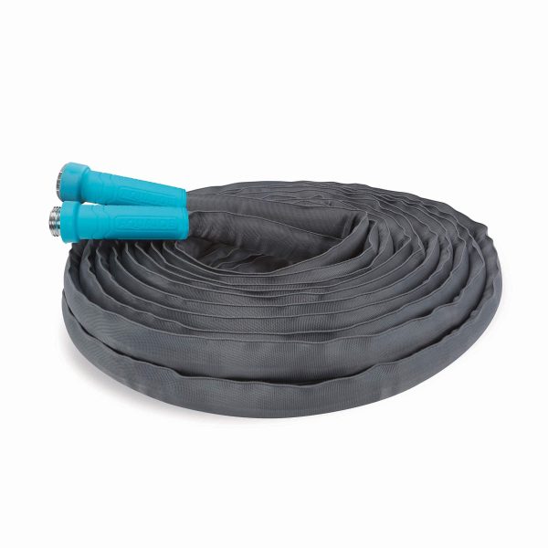 Restored Aqua Joe AJFJH50-58-MAX 50-Ft x 5/8-Inch FiberJacket Hose w/Aluminum Fittings (Refurbished) - Image 2