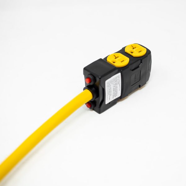 Firman 1160 | Heavy Duty Short Generator Power Cord | L14-30P to (4) 5-20R (Opened Box) - Image 5