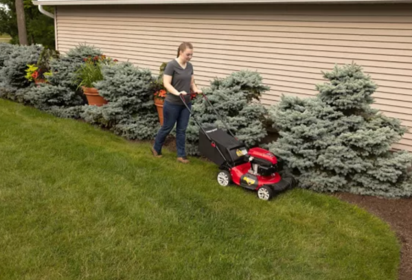 Restored Troy-Bilt TB120C | 21in 163cc Walk Behind Push Mower | 3-in-1 Deck (Refurbished) - Image 4