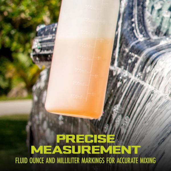 Restored Sun Joe SPX-FC34-PRO | Foam Cannon for SPX Series Electric Pressure Washers | 34 Oz | 1/4" Quick Connector | Adjustable Spray Nozzle | White (Refurbished) - Image 5