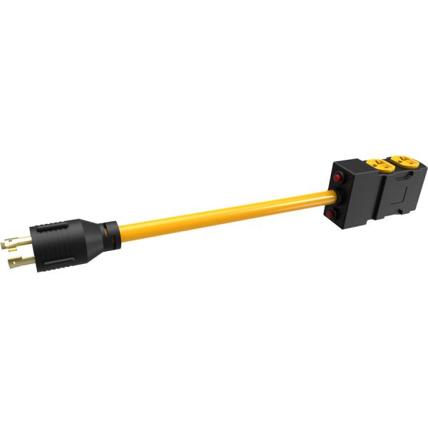 Firman 1160 | Heavy Duty Short Generator Power Cord | L14-30P to (4) 5-20R (Opened Box) - Image 6