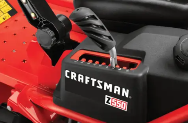 Craftsman 17ARFACQ091 | 50in Hydrostatic Gas Zero Turn Mower | 24HP Kohler Twin Cylinder Engine | Liberty Red (Open Box) - Image 5