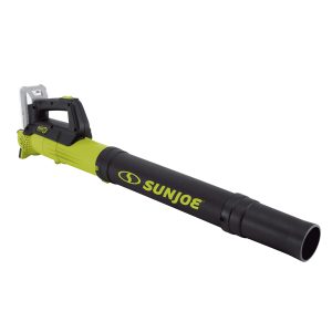 Restored Sun Joe 24V-TB-LTE 24-Volt iON Cordless Compact Turbine Jet Blower, Kit (w/ 2.0-Ah Battery + Quick Charger) (Remanufactured)