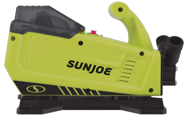 Restored Sun Joe 24V-XFP5-CT | 24V Cordless 5.0-GPM Transfer Pump | 13-Ft Suction Lift | 52-Ft Head Height | Tool Only (Refurbished) - Image 3