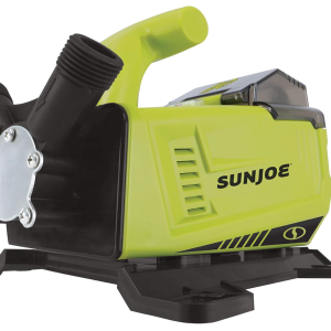 Restored Sun Joe 24V-XFP5-CT | 24V Cordless 5.0-GPM Transfer Pump | 13-Ft Suction Lift | 52-Ft Head Height | Tool Only (Refurbished)