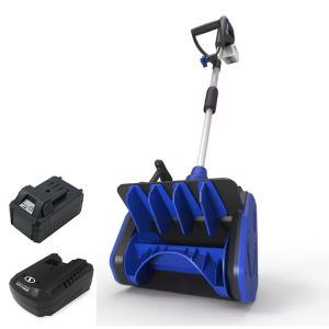 Restored Snow Joe 24V-SS13.5-XR-SJB | IONMAX Cordless Snow Shovel Kit | 24-Volt* | 13.5 Inch | W/ 5.0-Ah Battery and Charger | Directional Control (Refurbished)