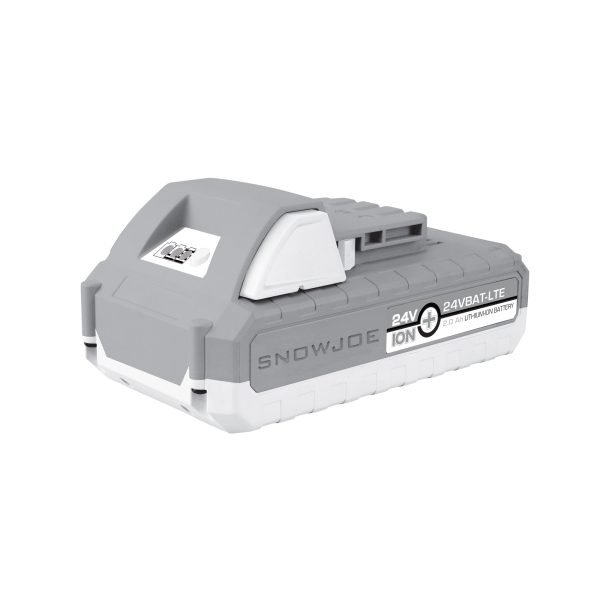 Restored Snow Joe + Sun Joe iON+ 24VBAT-LTE | EcoSharp LITE Lithium-Ion Battery | 24 Volt | 2.0 Ah (Refurbished)