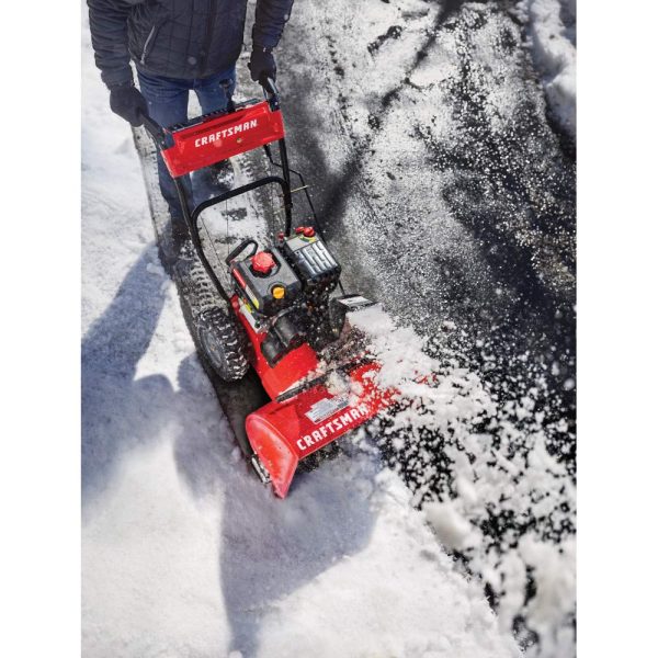 Craftsman 24" 208cc Electric Start Two-Stage Snow Blower - Image 9