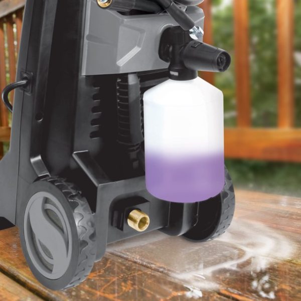 Restored Sun Joe SPX2004 Electric Pressure Washer | In-Store Exclusive | 3 Nozzles | Foam Cannon | 2100 PSI Max | 1.8 GPM Max (Refurbished) - Image 6