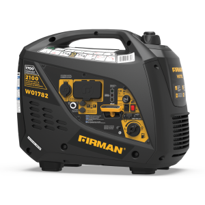 Firman W01782 - Whisper Series 1700 Watt Inverter Generator Built-in Parallel Kit CARB CETL Certified [Remanufactured]