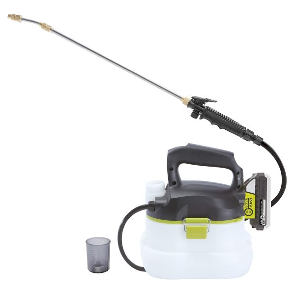 Restored Sun Joe 24V-GS-LTW 24-Volt iON+ Multi-Purpose Chemical Sprayer Kit | W/ 1.3-Ah Battery and Charger (Remanufactured) - Image 4