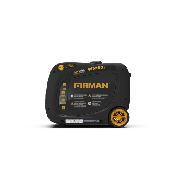 Firman W02981 2900W Running / 3200W Peak Extended Runtime Gas Inverter Generator (Remanufactured) - Image 3